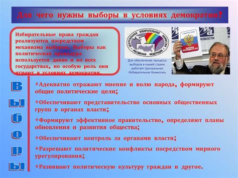 Свободные выборы и политические права граждан