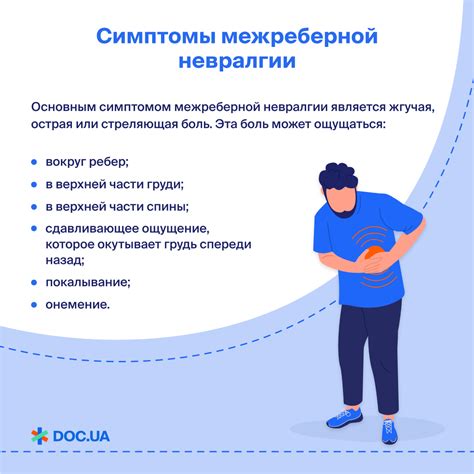 Симптомы, сопровождающие тошноту при невралгии