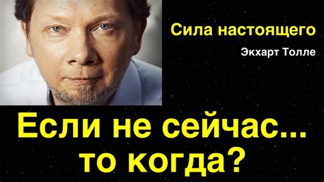 Смысл цитаты "Если не сейчас, то когда"