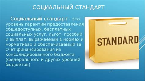 Социальные стандарты и самовыражение