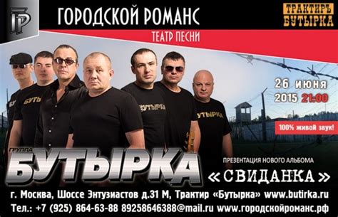 Судьба группы Бутырка