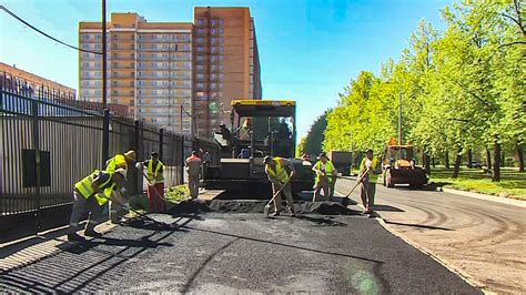 Укладка нового покрытия