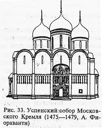 Успенский собор в эпоху XV-XVII в.
