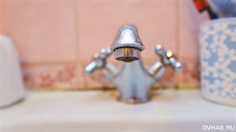 Важная информация о расписании отключения воды