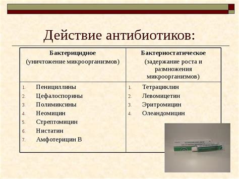 Влияние антибиотиков на мясо свиньи