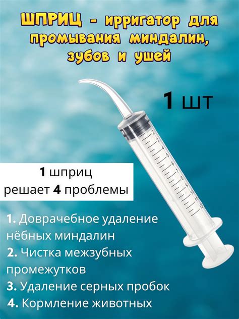 Где используются шприцы с дозировкой 0,25 мл