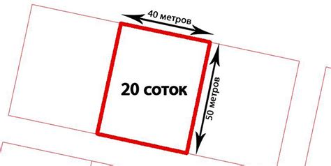 Каковы стандартные размеры сотки в метрах