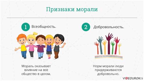Влияние морали на правила поведения