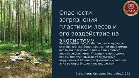 Воздействие бережного отношения на экосистему