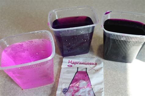 Дополнительные особенности марганцовки с инертным наполнителем