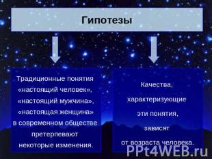 Значение и истоки понятия "настоящий человек"