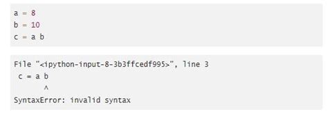 Некорректный синтаксис