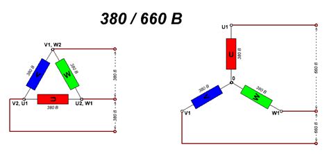 Определение напряжения 380/660