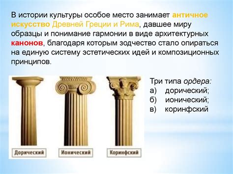 Основные категории объектов материальной культуры