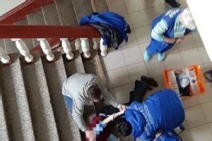 Основные причины падения с лестницы
