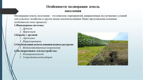 Особенности уникального типа земель