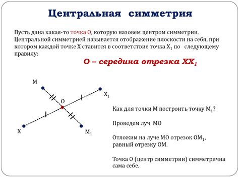 Понятие симметричности в геометрии