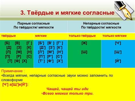 Примеры подчеркивания мягких согласных