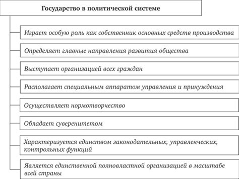 Роль интеграции в политической сфере