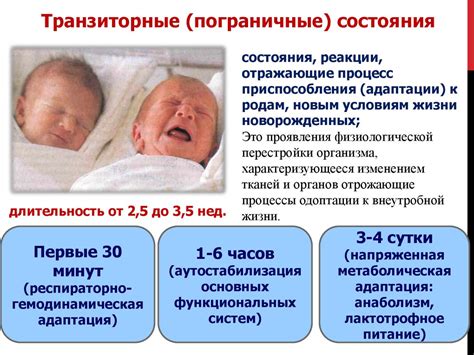 Состояние новорожденного и его адаптация
