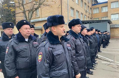 Специализации в строевом подразделении МВД