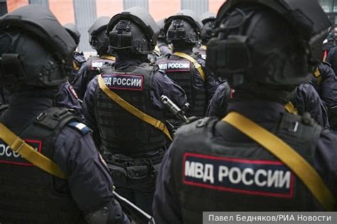 Строевое подразделение МВД – единица оперативного реагирования