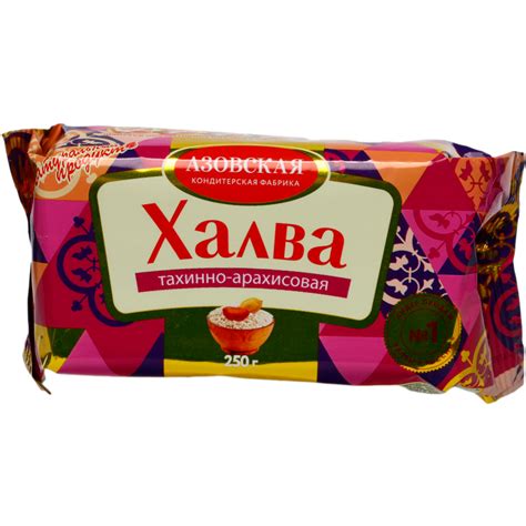 Тахинно-арахисовая халва: вкус и состав