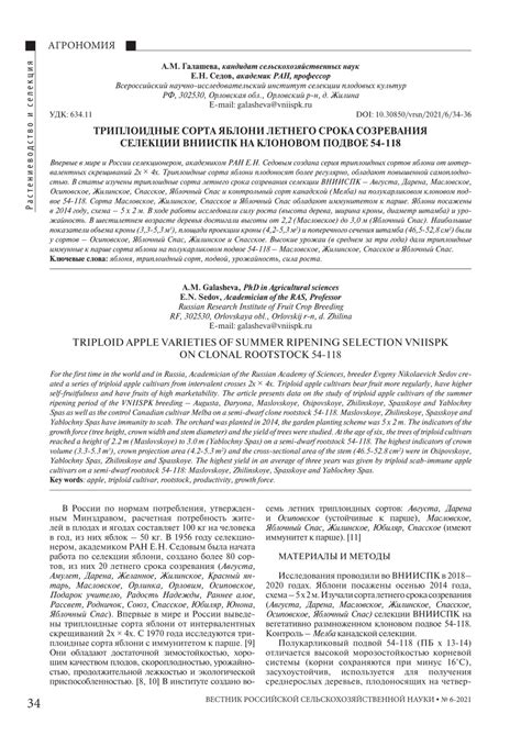 Триплоидные сорта и урожайность