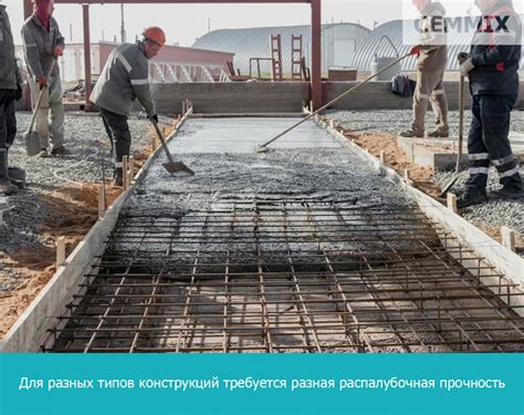 Факторы, влияющие на прочность бетона