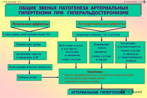 Эффекты повышенного периферического сосудистого сопротивления на органы