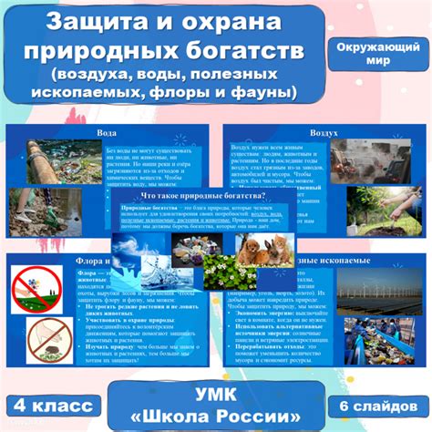  Защита и сохранение природных богатств своей страны 